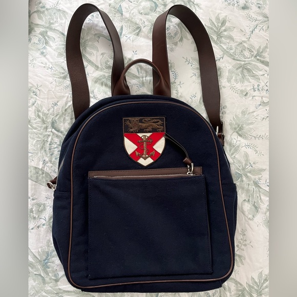 Ralph Lauren Crest Flannel Backpack - Picture 5 of 9